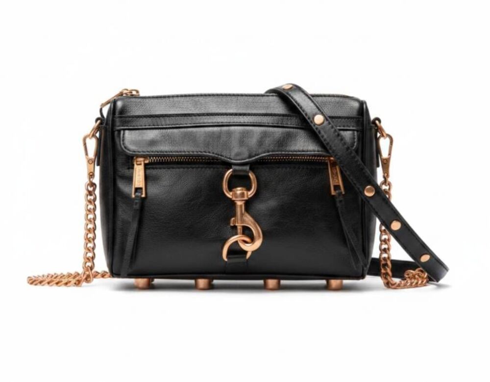 REBECCA MINKOFF Mini Mac Leather Crossbody Bag